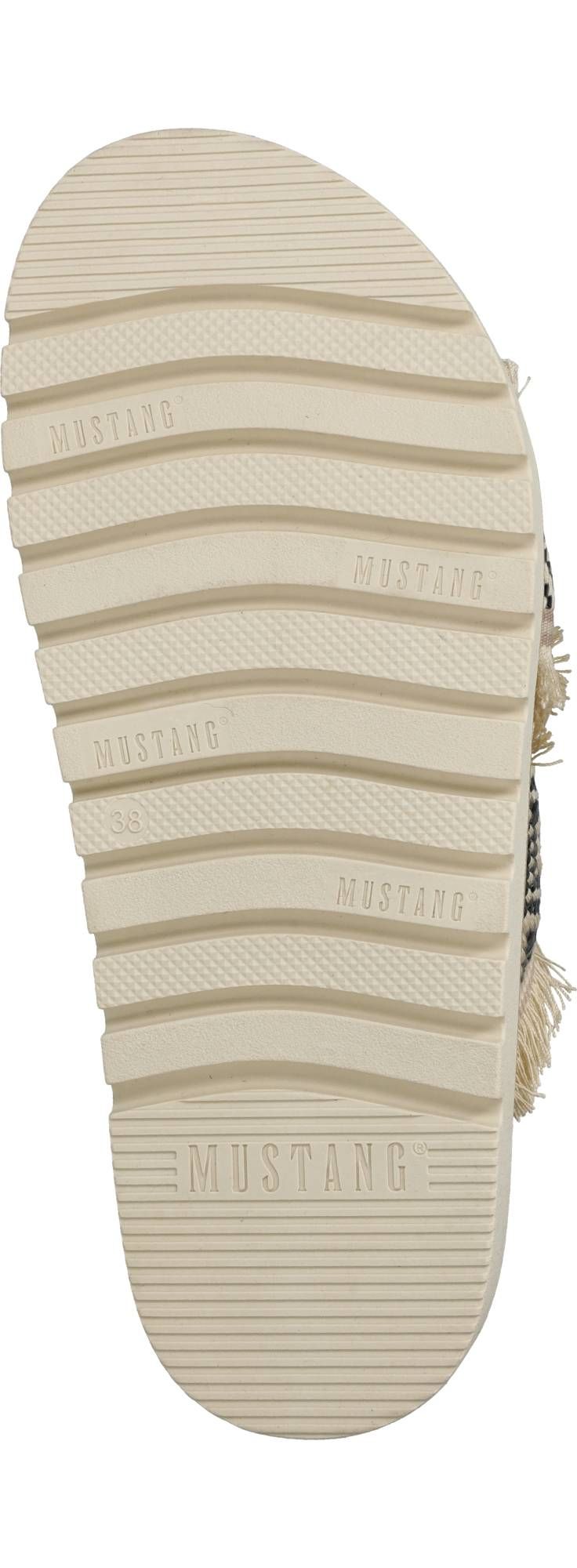 Mustang Slippers Beige Dames