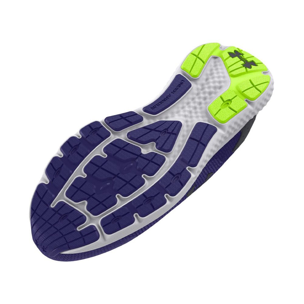 Under Armour UA CHARGED ROGUE 3 KNIT - Chaussures running Homme sonar blue/black/black