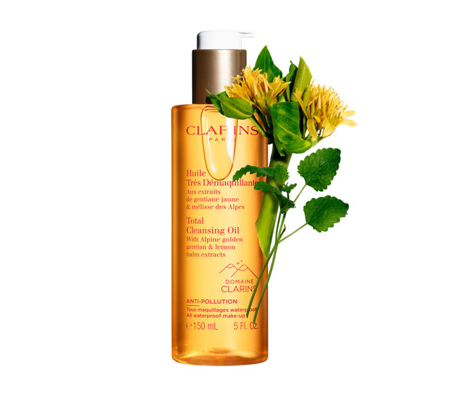 Clarins Huile Très Démaquillante Aux extraits de gentiane jaune
