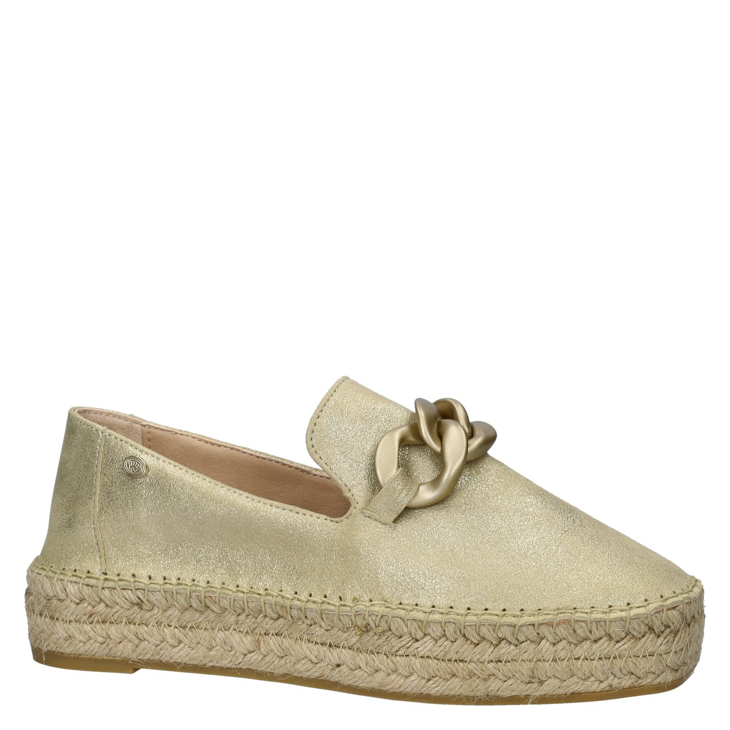 Fred de la Bretoniere June Li dames loafer Fred de la Bretoniere Goud