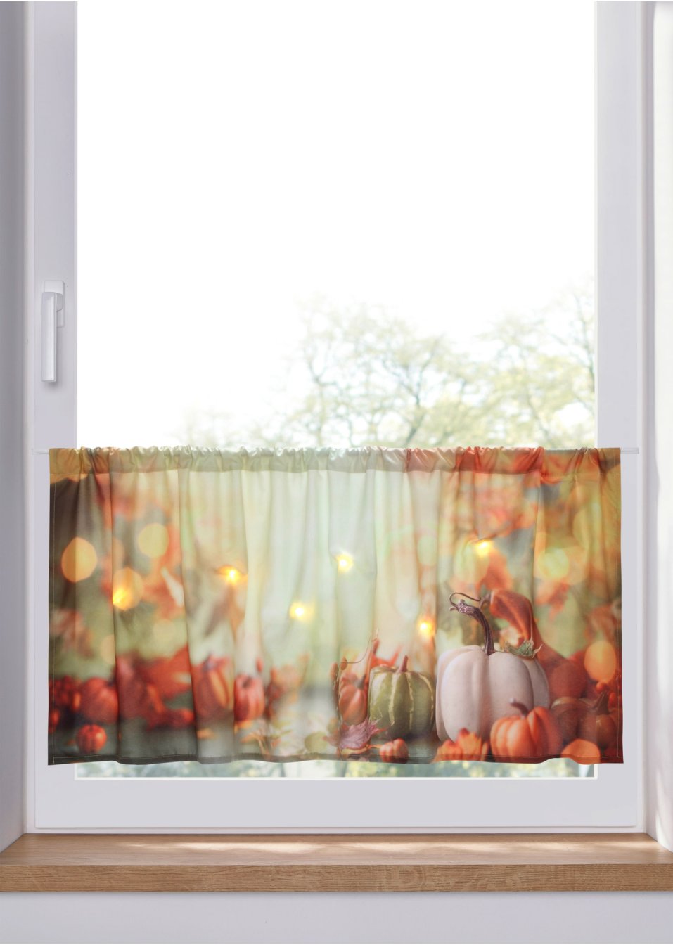 Brise-bise LED avec motif automne