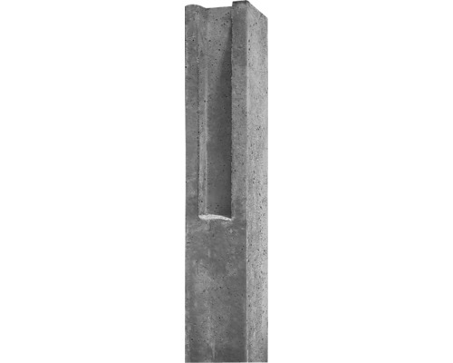 Standaard dubbelzijdige startpaal 39/80 x 13 x 13 cm grijs
