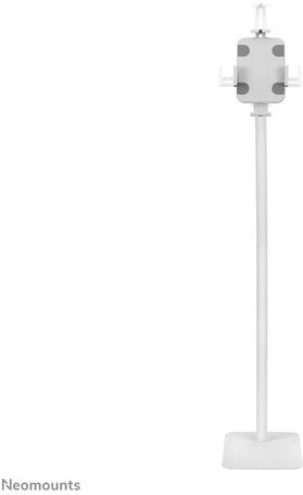 Neomounts - FL15-625WH1 - Tablet Vloerstandaard - Wit - Vergrendelbaar