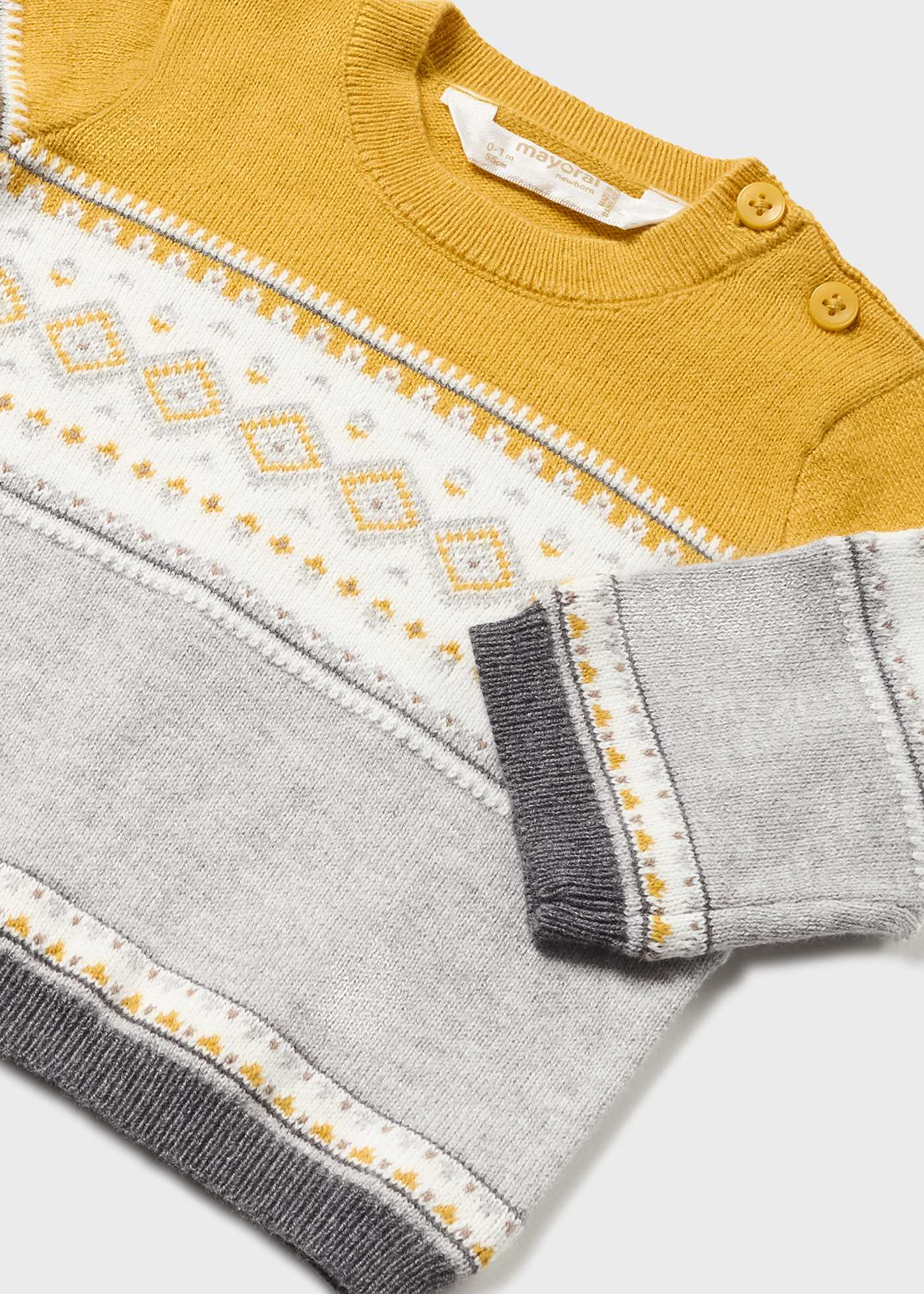 jersey jacquard para recém-nascido