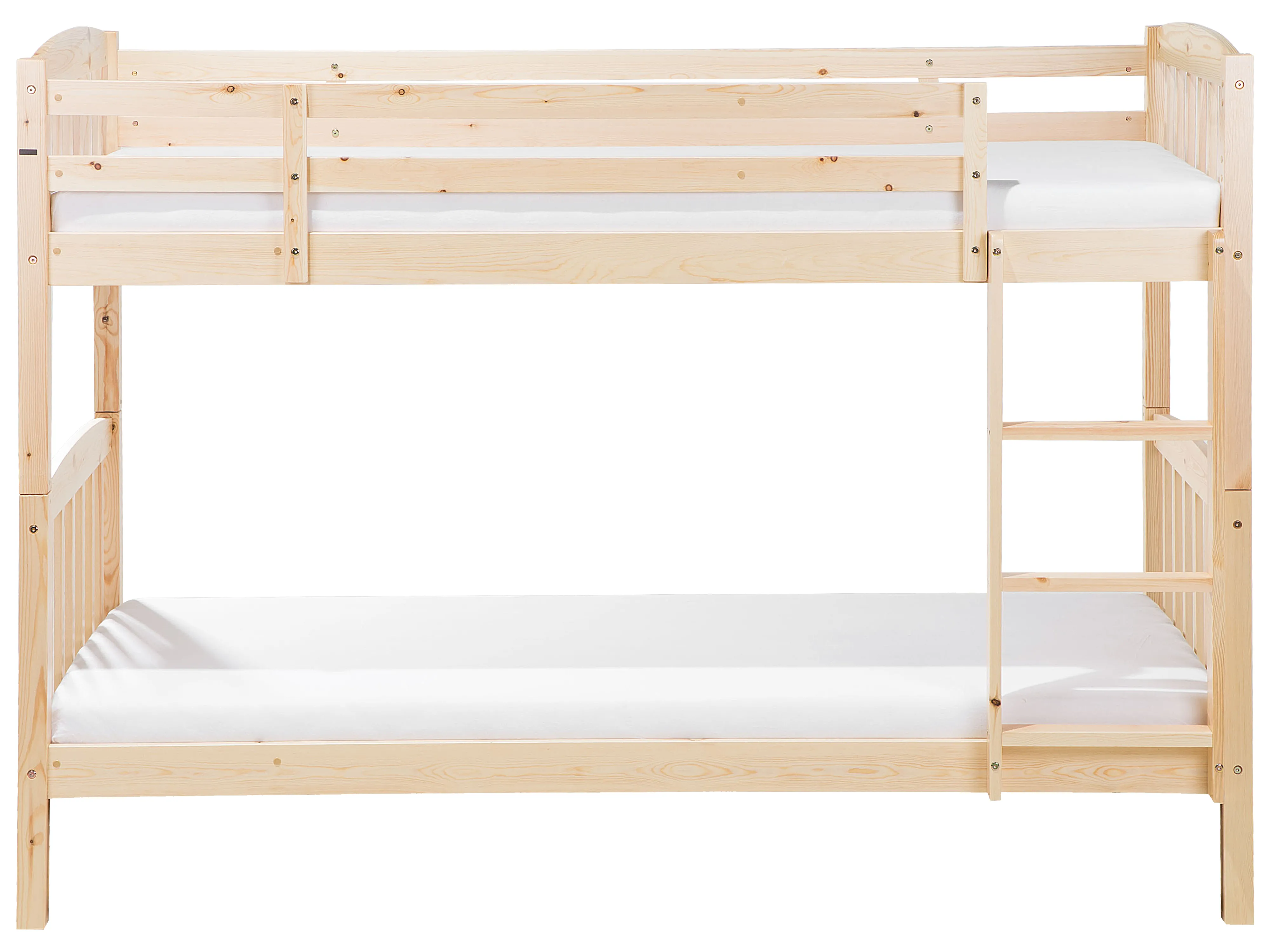 Hoogslaper Dennenhout REVIN 90 x 200 cm Lichtbruin