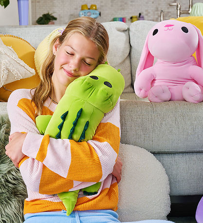 Hug A Lumps Kuscheltier m. Gewicht - 55 cm - Krokodil - Rocko