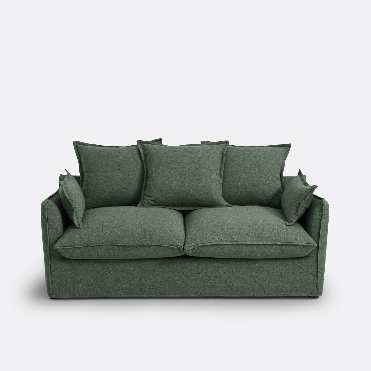 LA REDOUTE INTERIORS<br>Banqueta H14 cm, poliéster, Odna