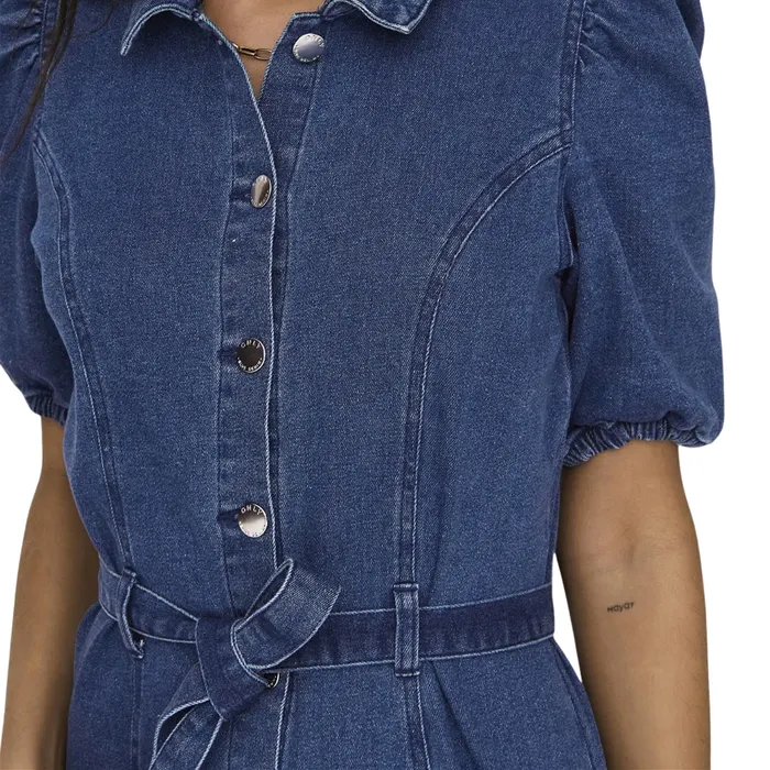 Only Vibbe Denim Jurk Dames
