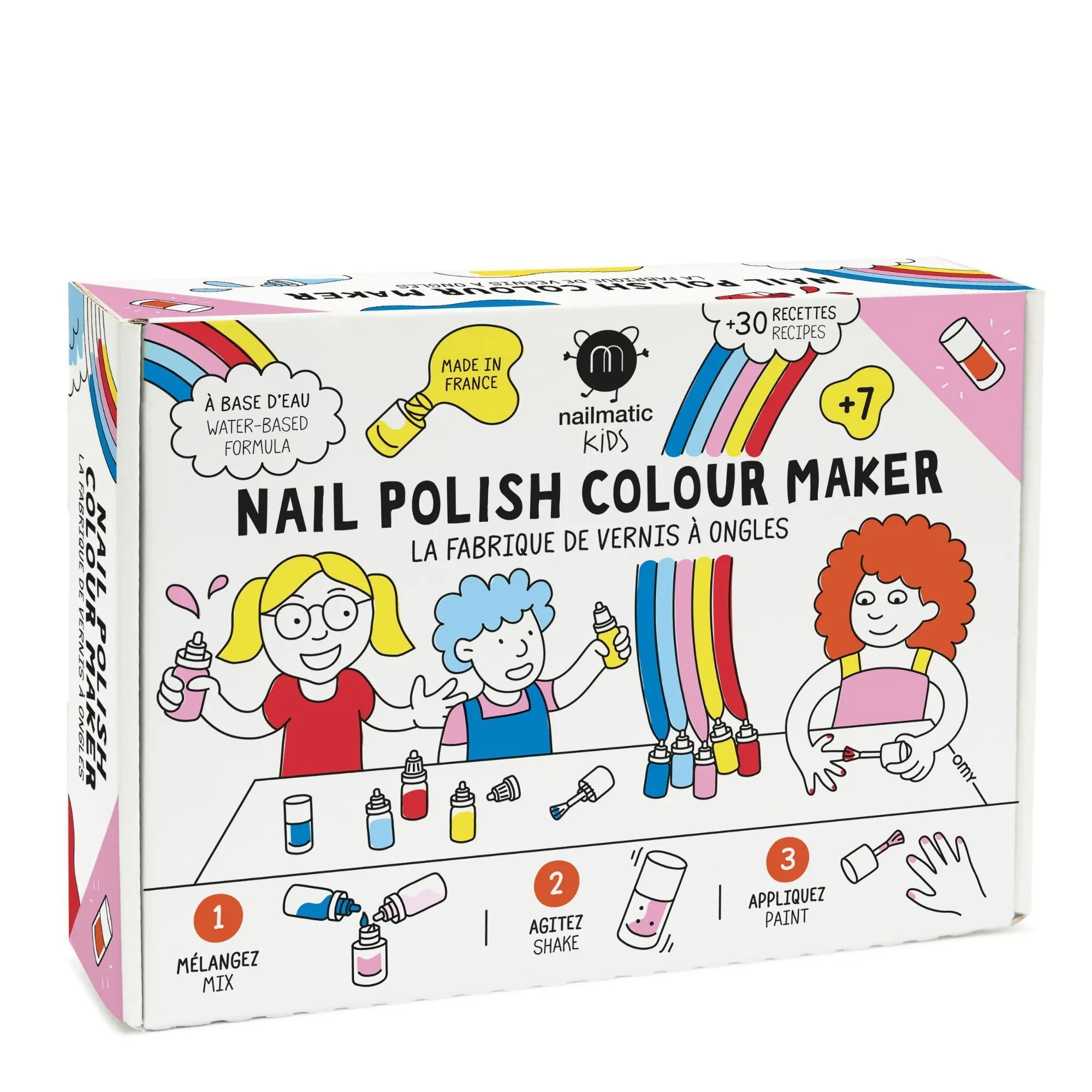 Nailmatic - La Fabrique de Vernis à Ongles Kit Vernis à Ongles Enfant à Créer- Coffret enfant