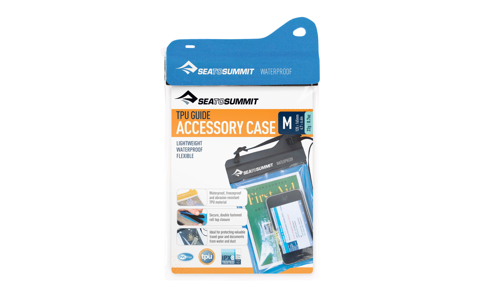 Sea to Summit Guide Accessory Case Thermoplastische Schutzhülle wasserdicht Klein black