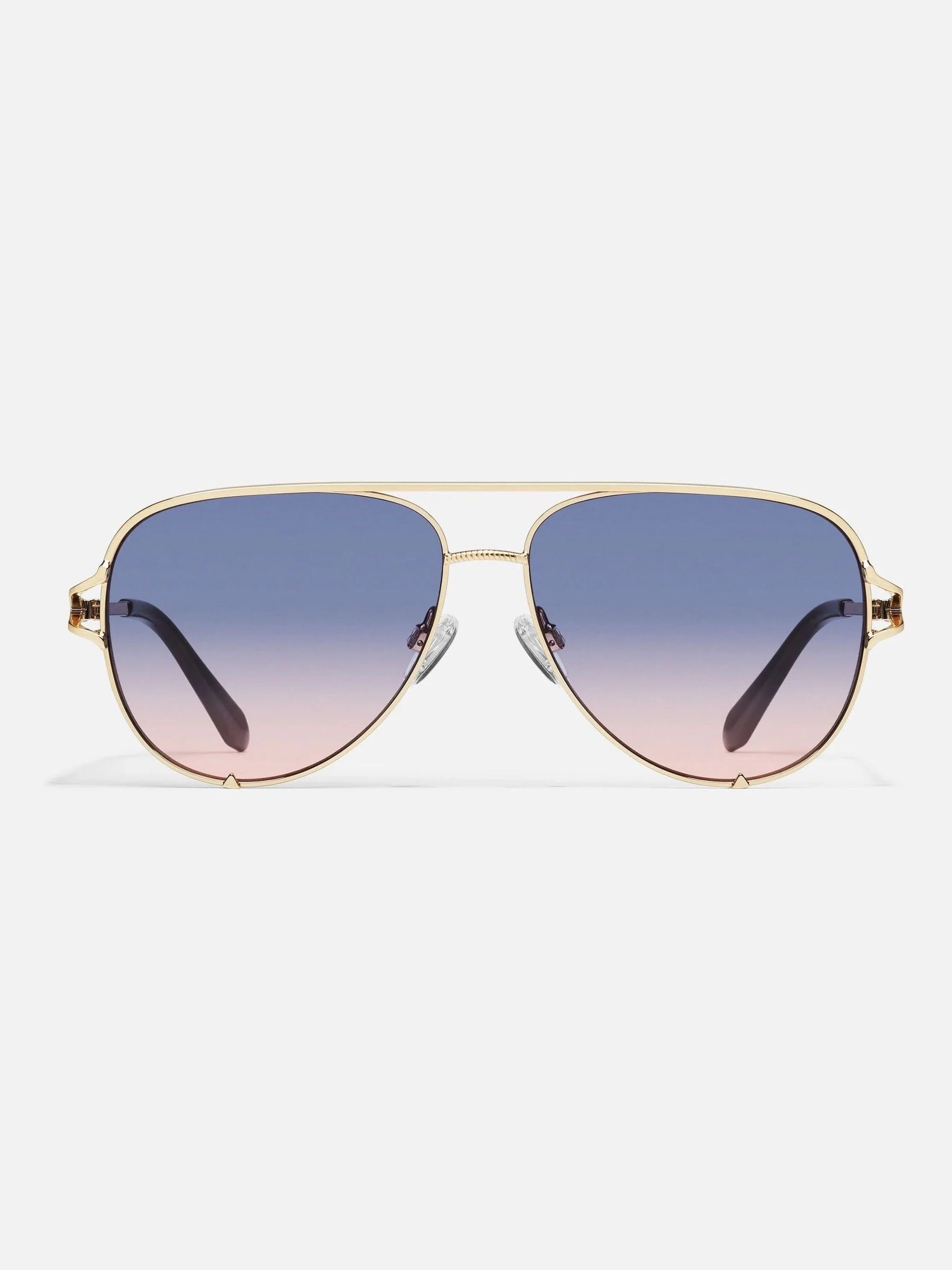Goud - QUAY High Key Twist Sunglasses