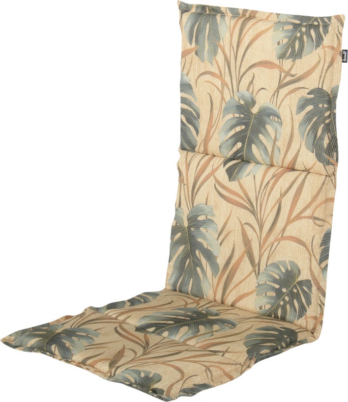 Hartman tuinkussen hoge rug Summer geel 123 x 50 x 3 cm