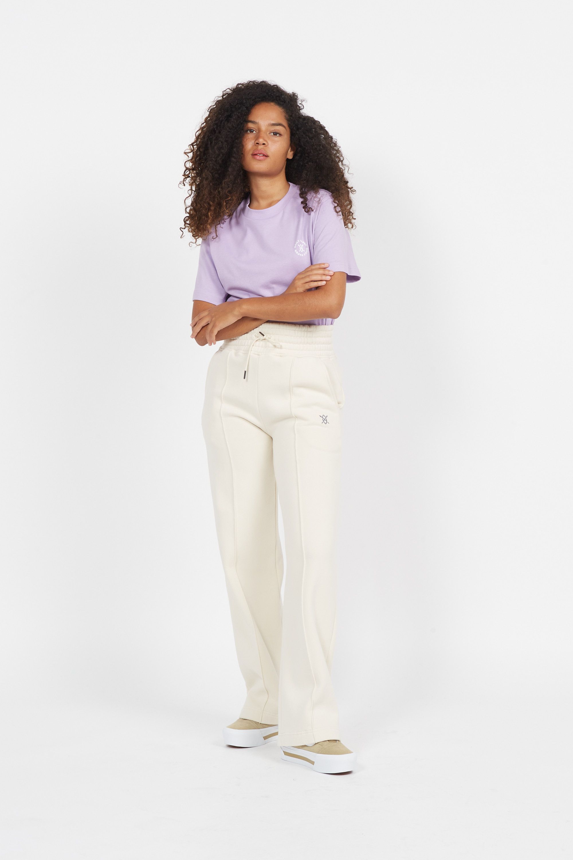 Daily Paper T-shirt manches courtes esy circle t-shirt Violet