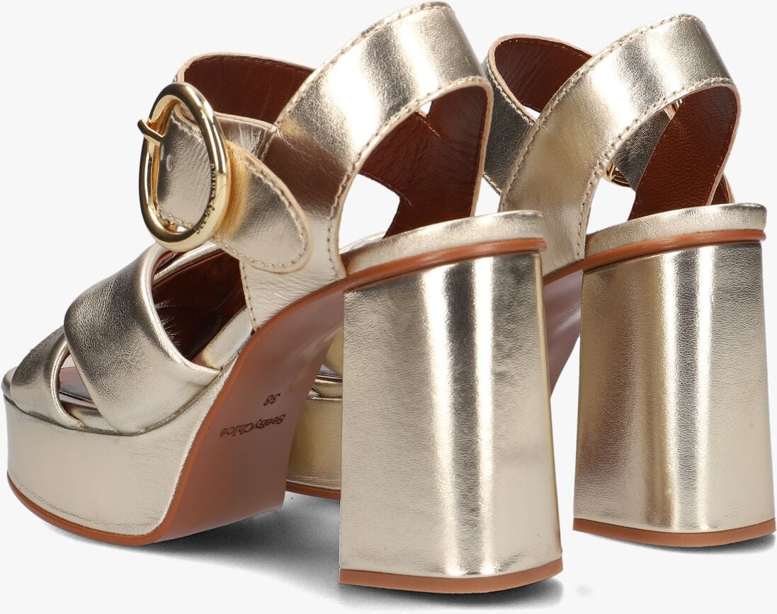 SEE BY CHLO\u00C9 gouden see by chlo&eacute; sandalen lyna sandaal
