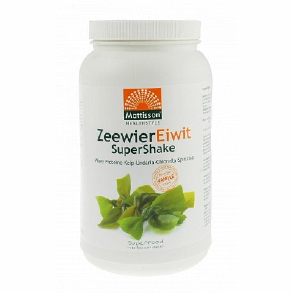 Mattisson Supershake Zeewier Eiwit500 gr