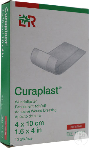 Lohmann & Rauscher Curaplast Pansement Adhésif Hypoallergénique 4cmx10cm 1 Etui (17077)