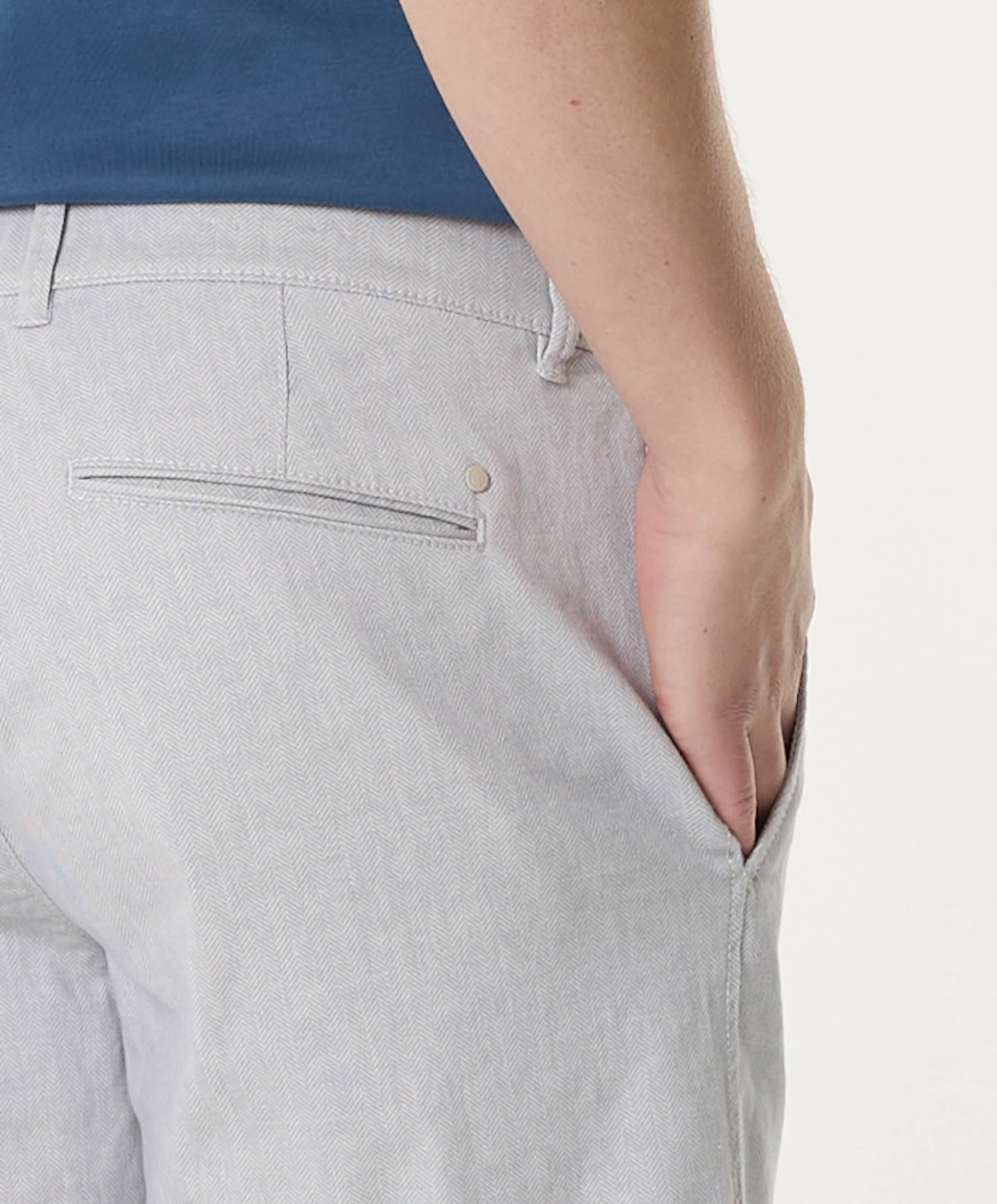 North.84 Elegance Collection heren korte broek grijs