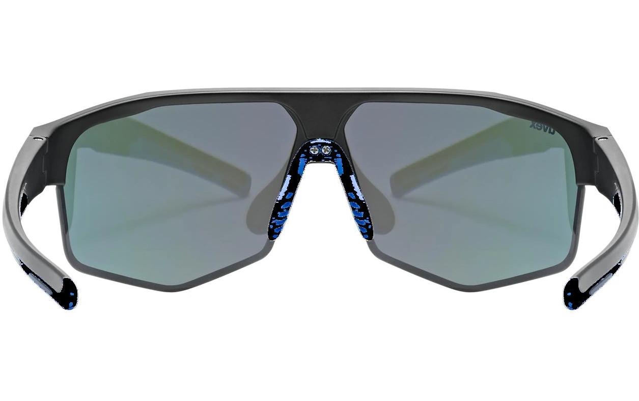 Sportbrille Axos Set, S3 / S0 Black matt/Mirror blueSportbrille