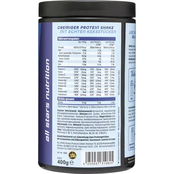 Protein Deluxe Cookies & Cream