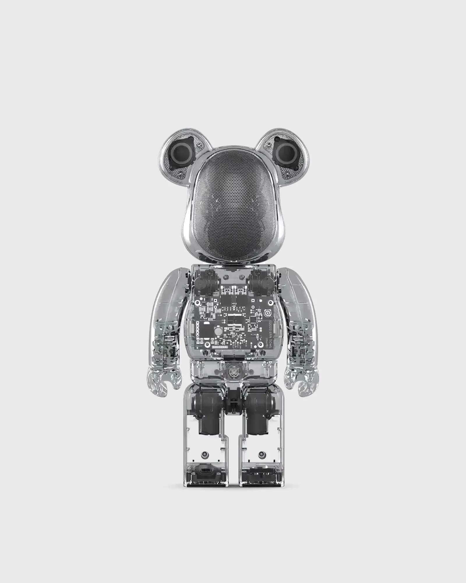 MEDICOM BE@RBRICK AUDIO 400% Portable Speaker CLEAR