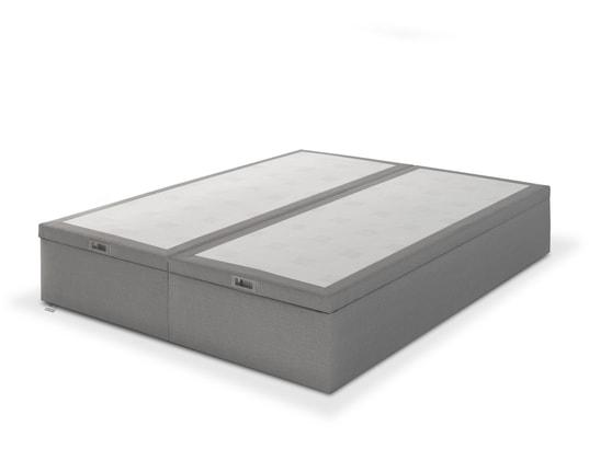 TEMPUR - Sommier 180 x 200 Premium 180x200cm tissé gris D51