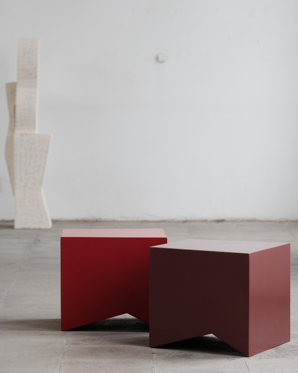 Serax Basile by Bob Verhelst bijzettafel 38x39 Dark Brown