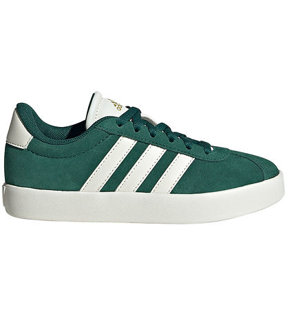 adidas Performance Sko - VL COURT 3.0 K -  Grøn/Hvid