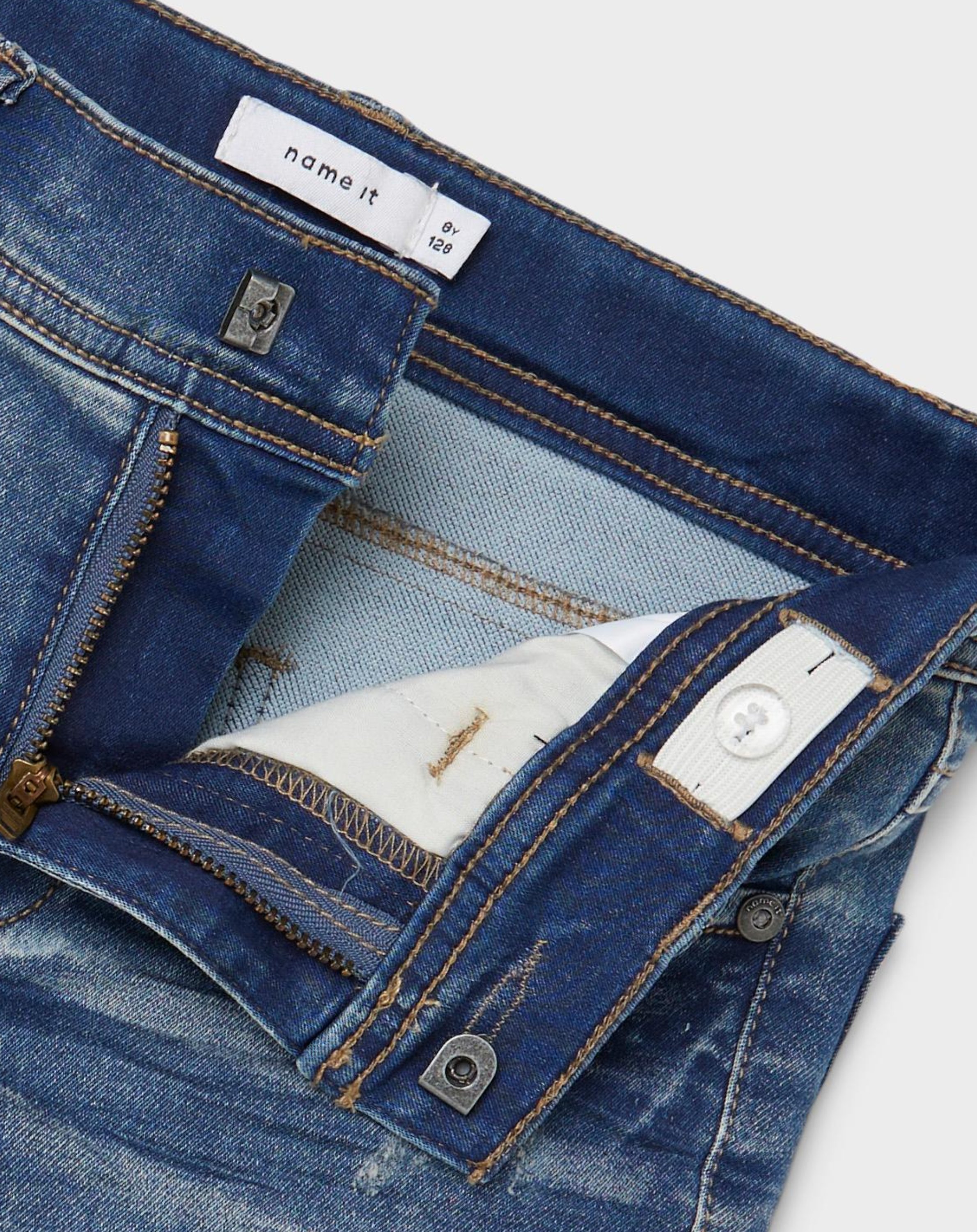 Jeans-Bermudas NKMTHEO DNMTHAYER 2602 in medium blue denim