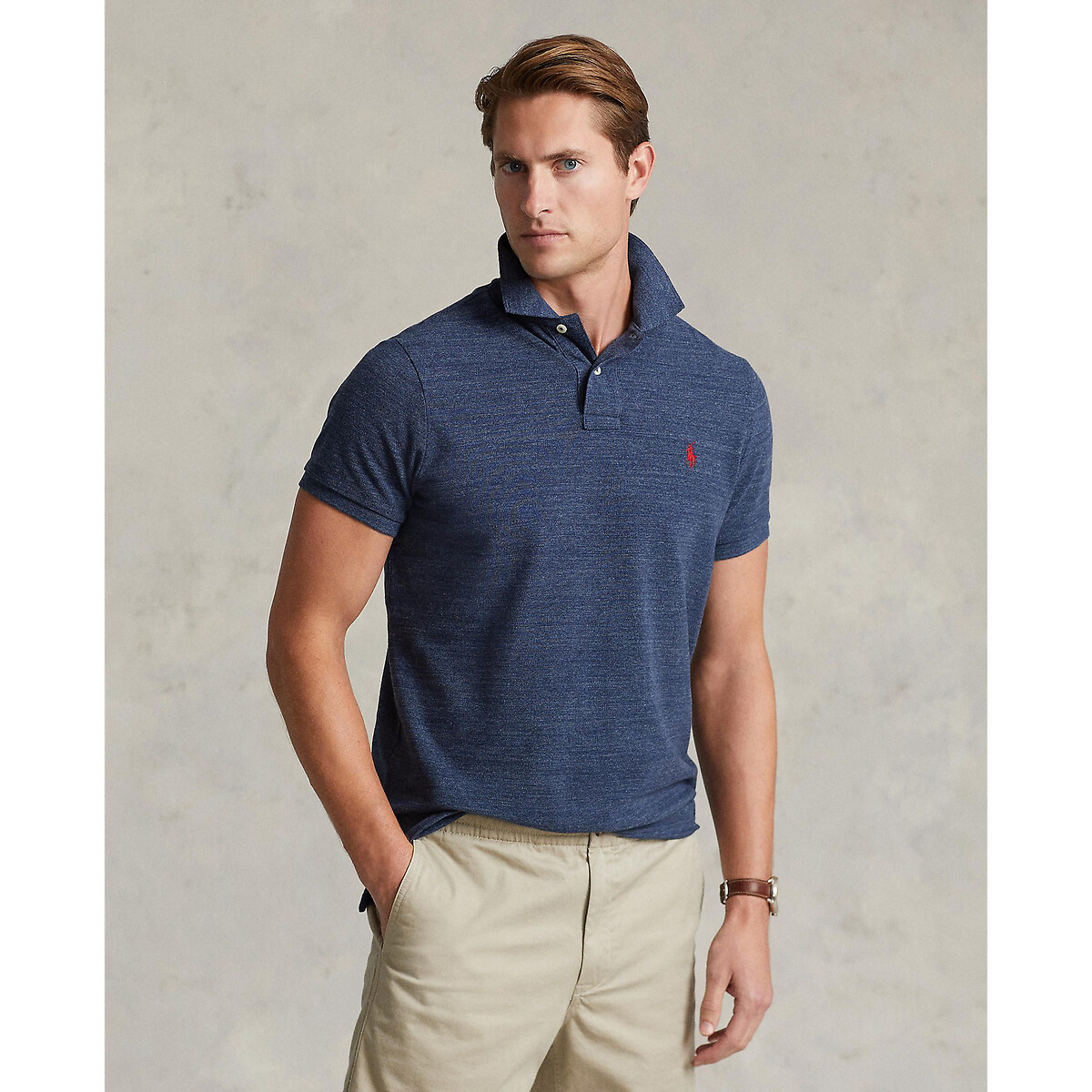 POLO RALPH LAUREN<br>Polo elegante em malha piqué