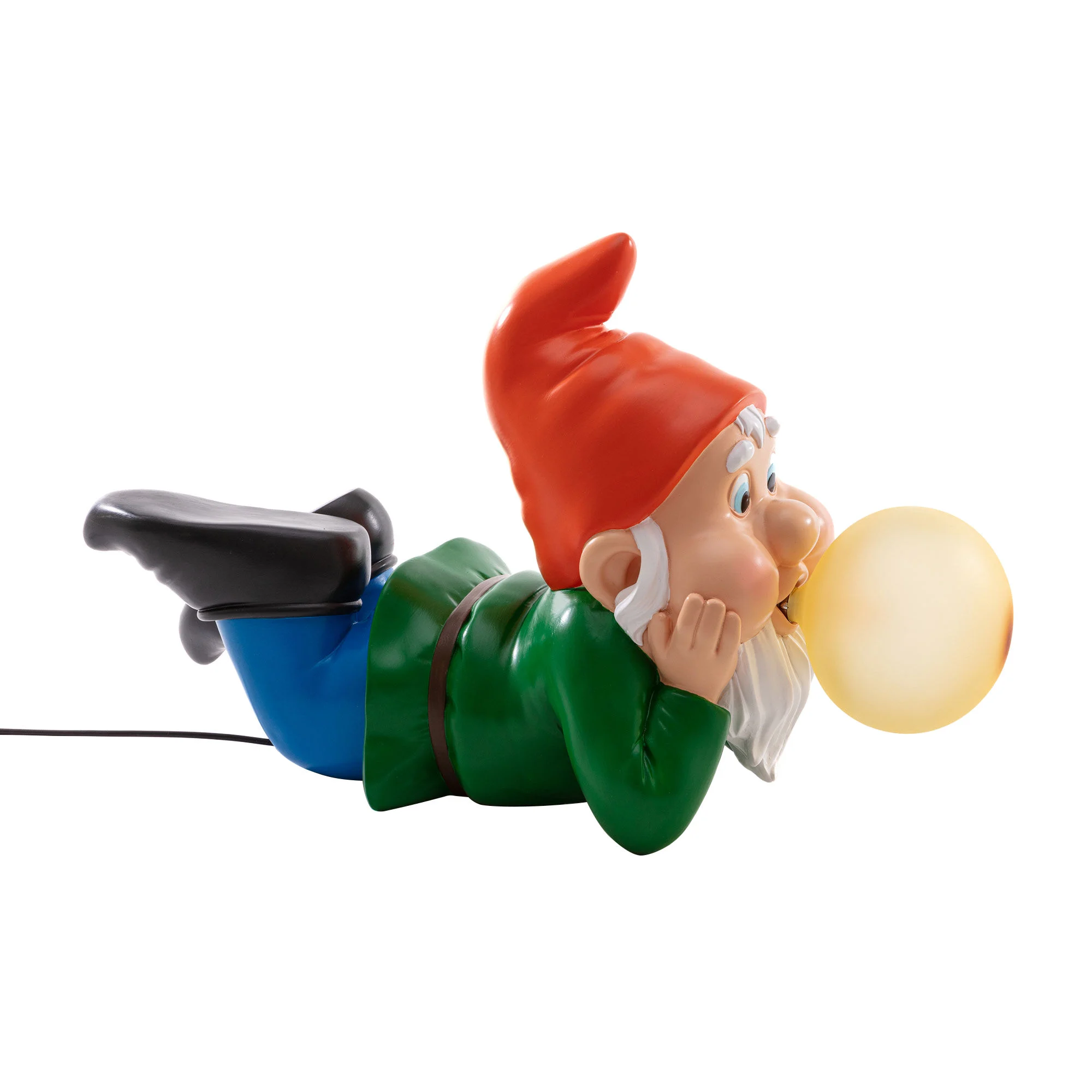 GUMMY WORKING - Lampe de table plastique | Rouge