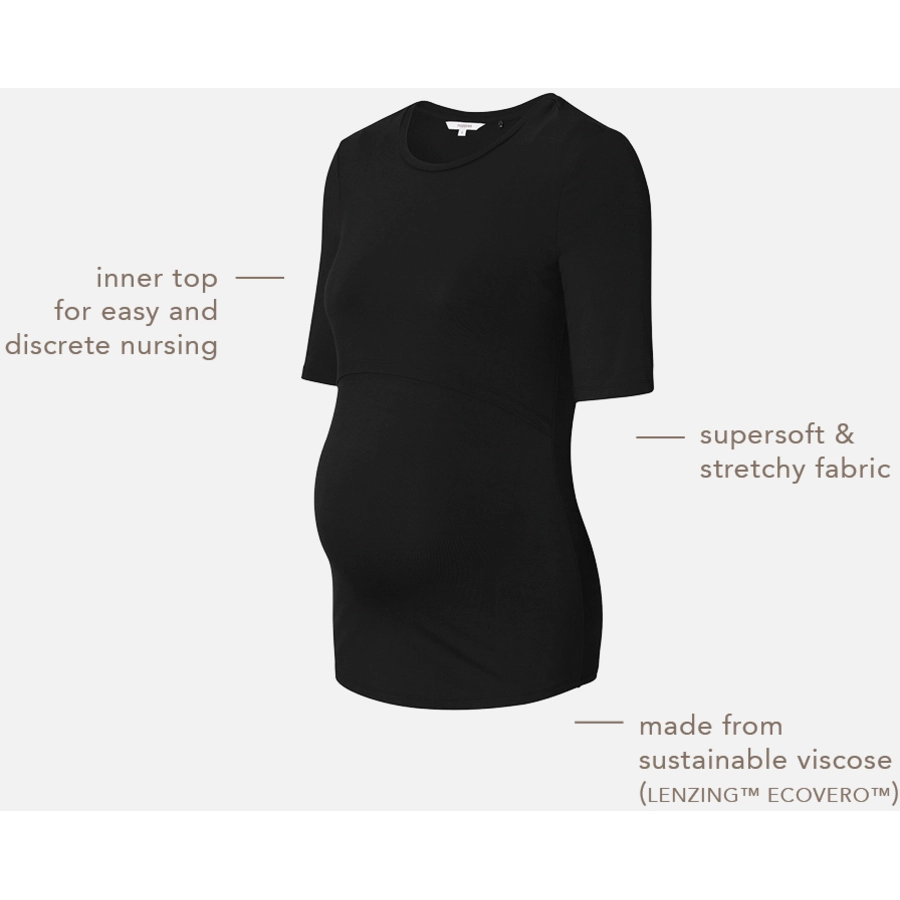 Noppies Still t-shirt Juli Black