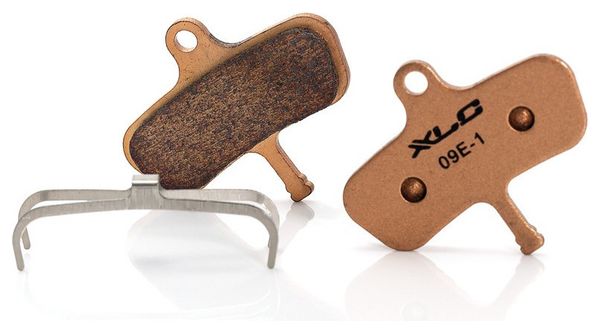 Paire de Plaquettes XLC BP-S15 Métalliques pour Avid Code
