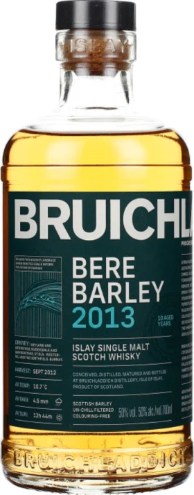BRUICHLADDICH 10 YEARS 2013 BERE BARLEY 70CL