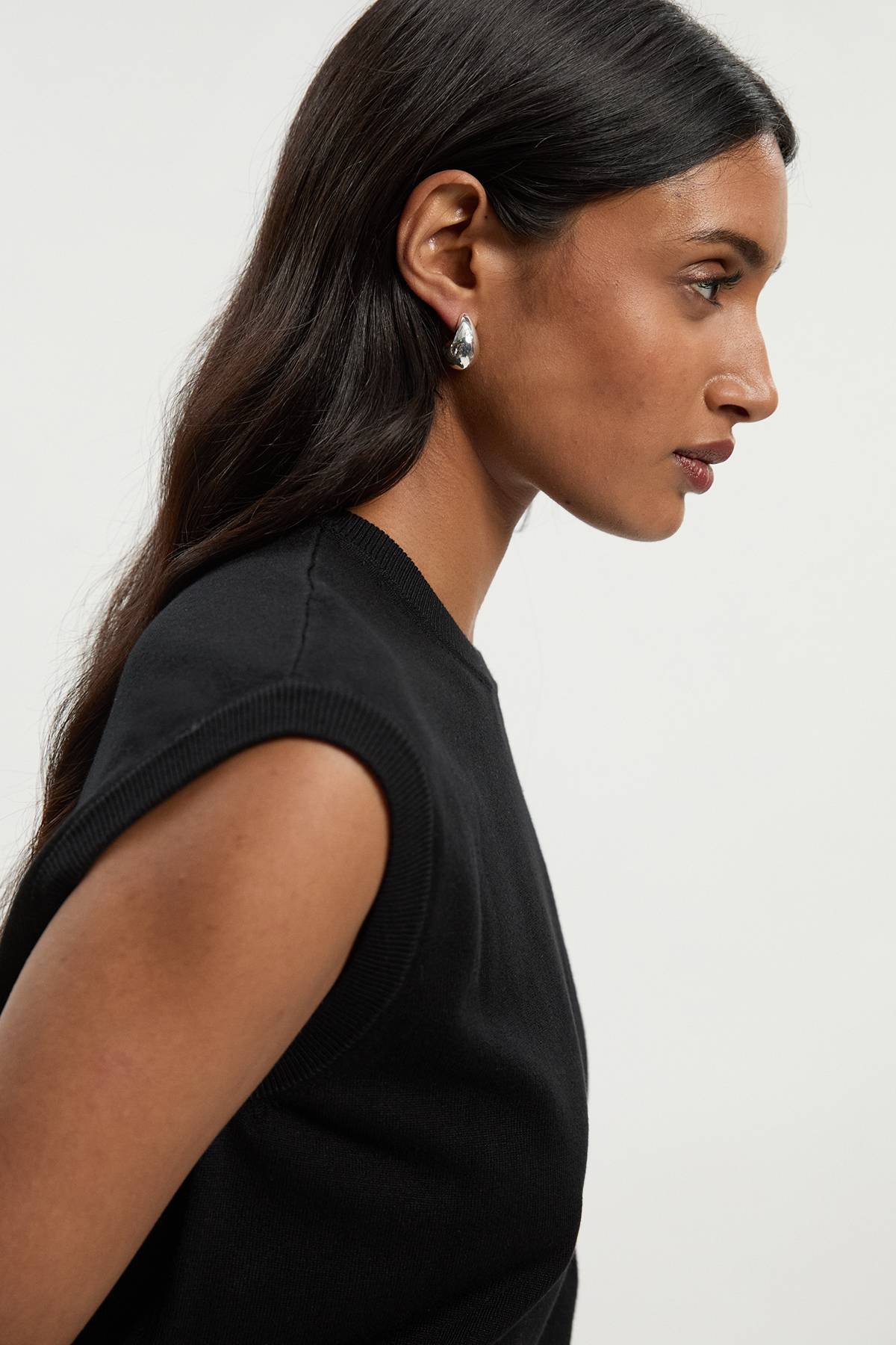 KarenMillen Haut en Maille Mélange Viscose