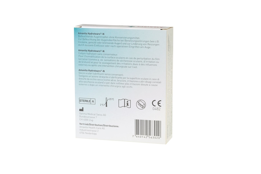 Amavita Hydrotears-N Gtt Opht Monodos 0.4 ml