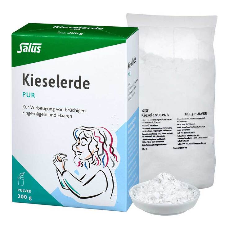 Kieselerde PUR Pulver Salus, 200 g