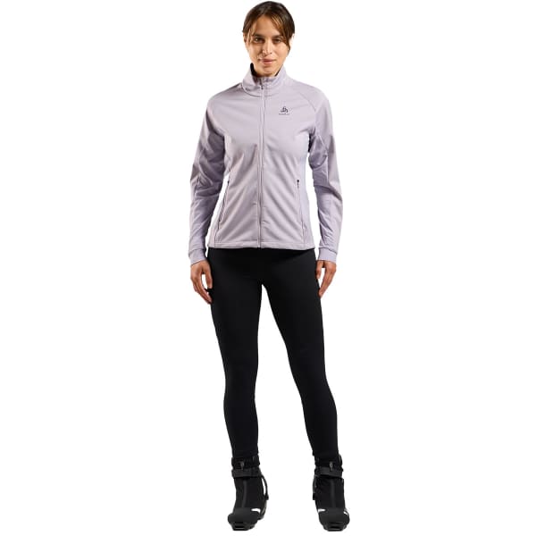 Veste ski de fond ODLO BRENSHOLMEN JACKET W MISTY LILAC