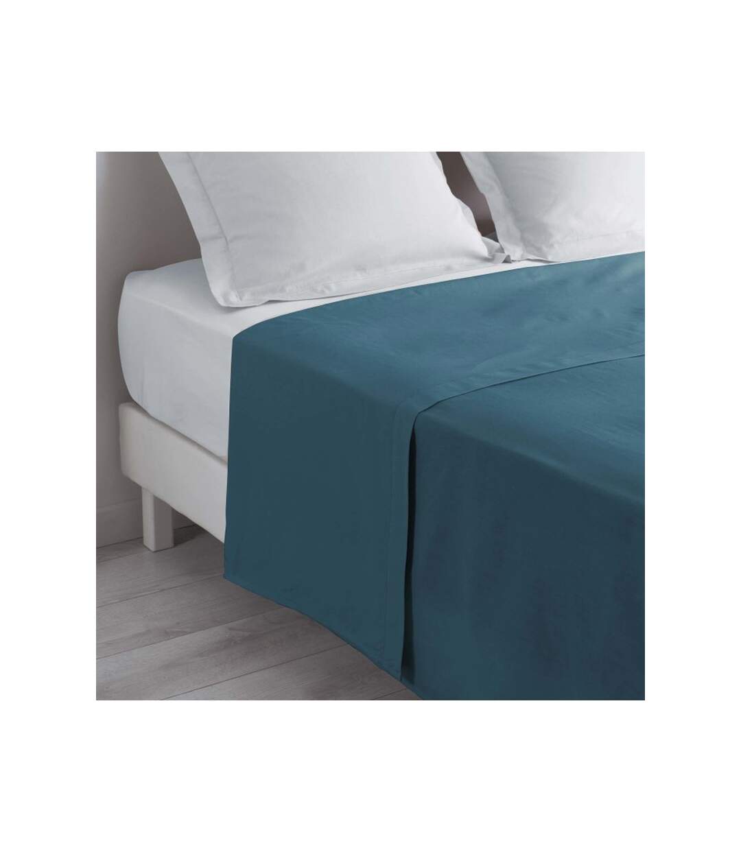 Drap Plat Lina 240x300cm Bleu Nuit