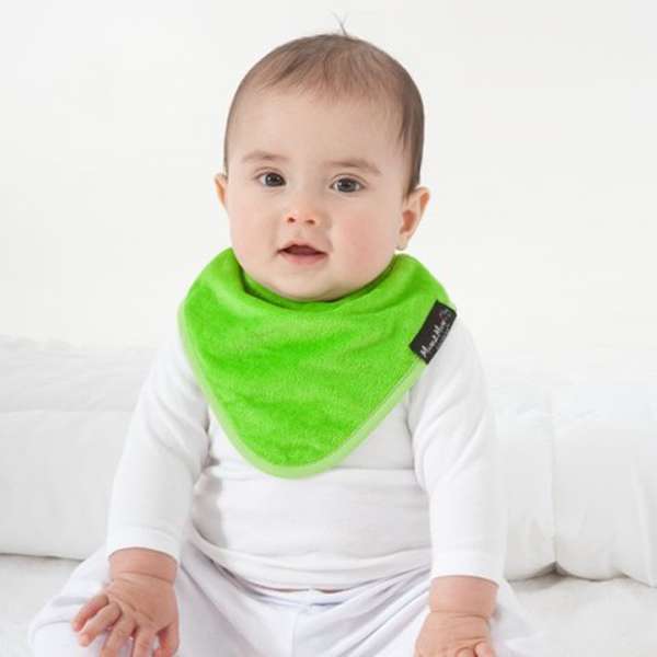 Mum2MumDreieckstuch Bandana Bibs lime