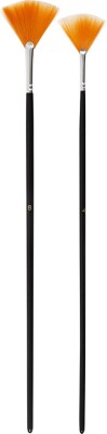 Gold Line Pensler - Nr. 4+8 - L 29-30 CM - B 2-3 MM - Vifte - 2 Stk