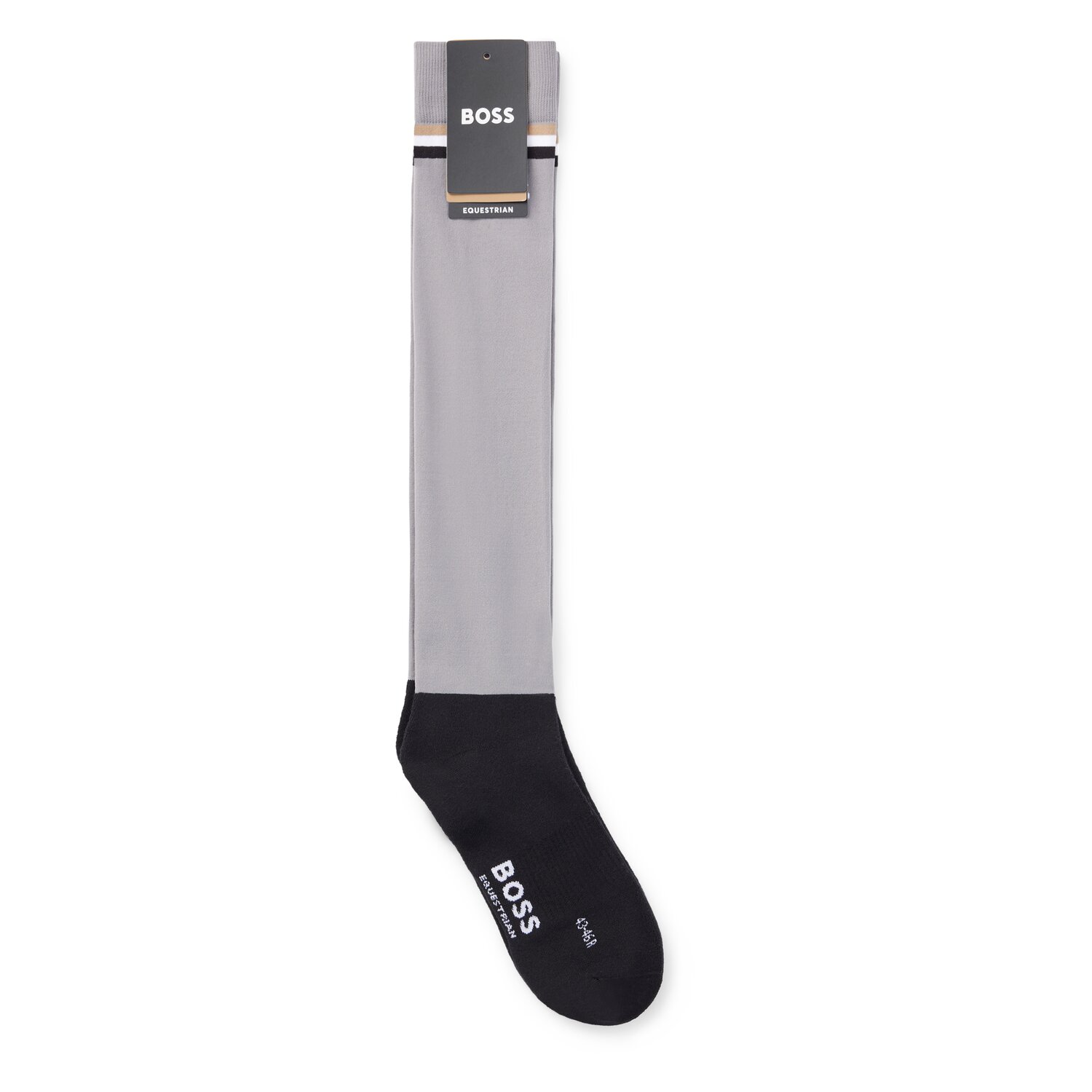 BOSS EQUESTRIAN Reitsocken Classic  - grey