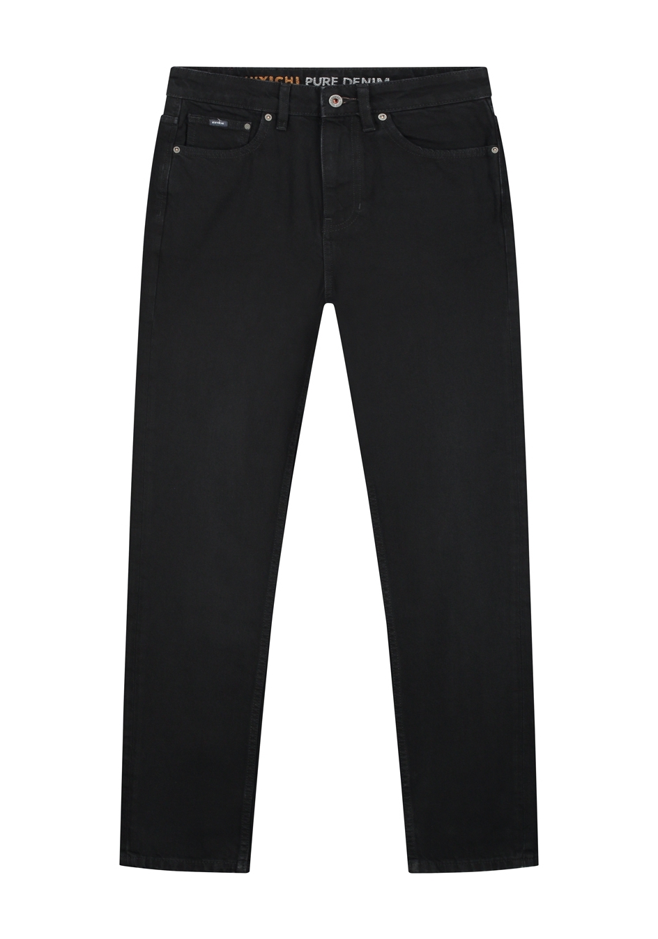Kuyichi Damen-Jeans Nora Mom Fit Vintage Black