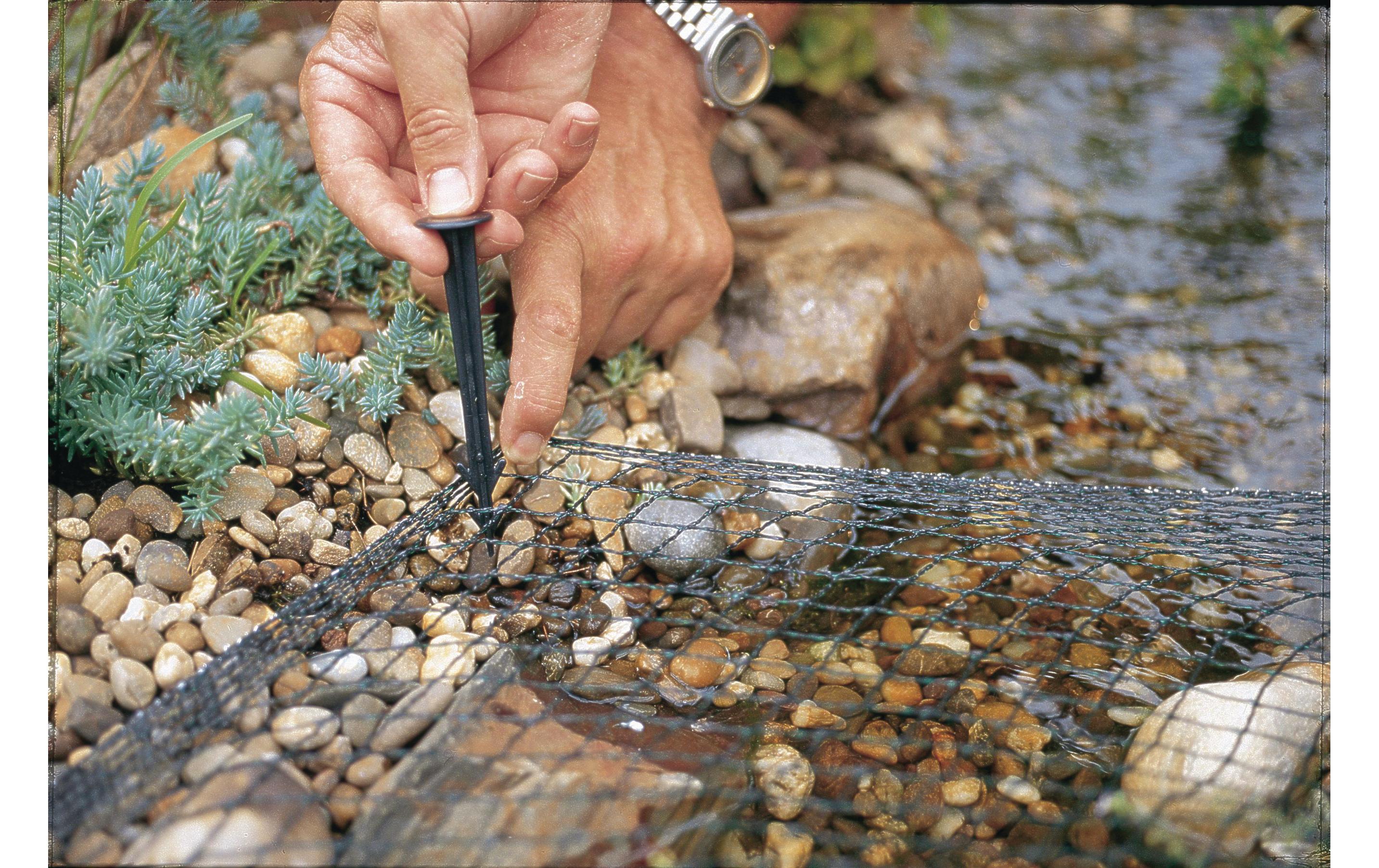 Laubschutznetz 3 x 4 mHohe Wasserqualität ohne Schlamm und Faulgas