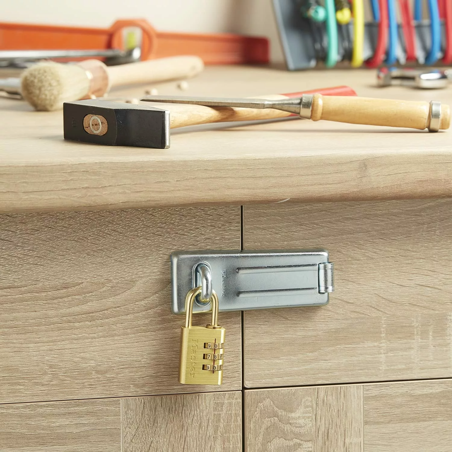 Master Lock 630EURD Hangslot 30 mm breed - cijfercode
