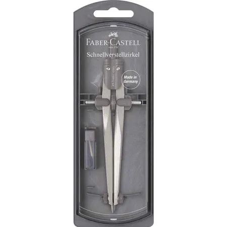 Faber-Castell Schnellverstellzirkel Stream, sortiert
