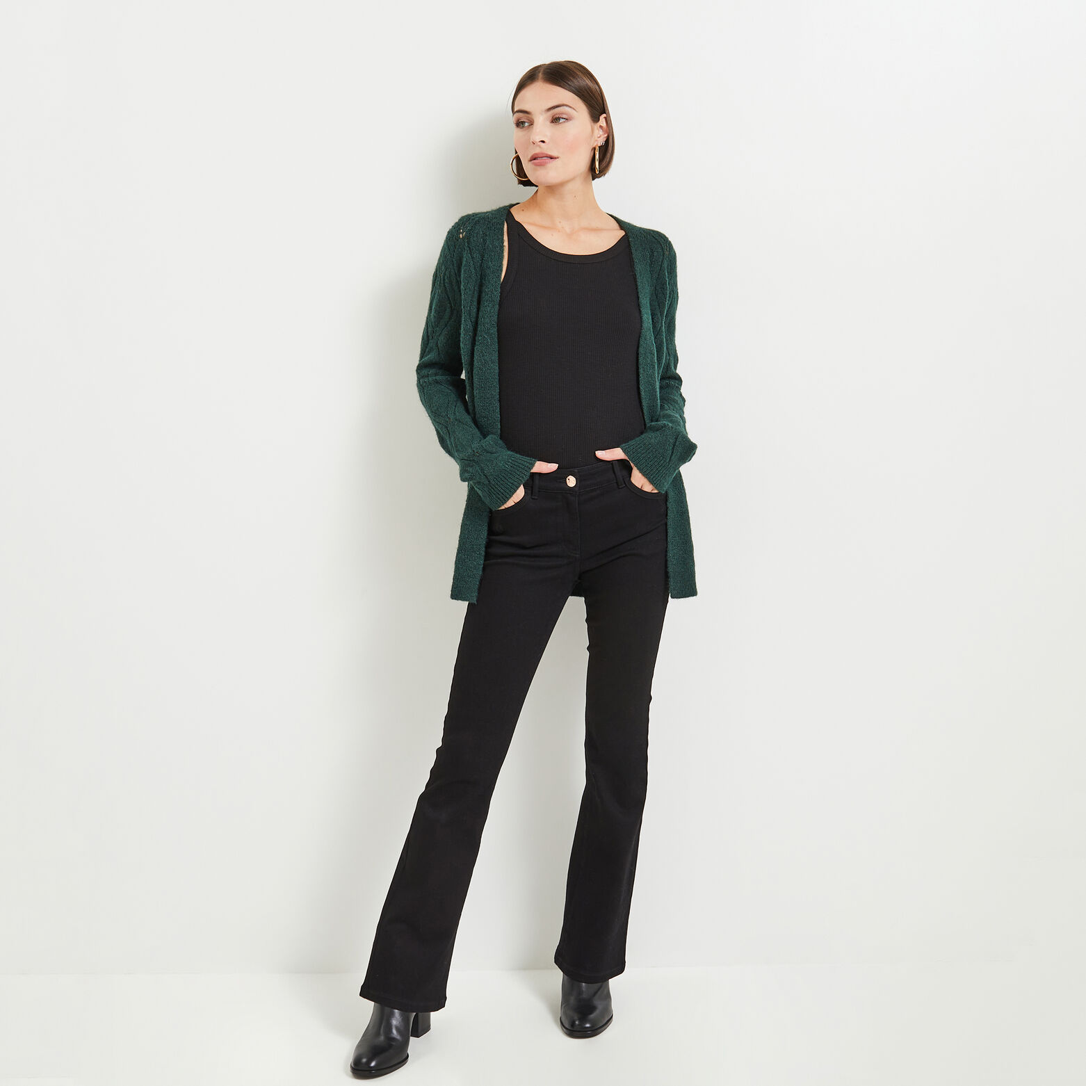 Gilet tricot femme