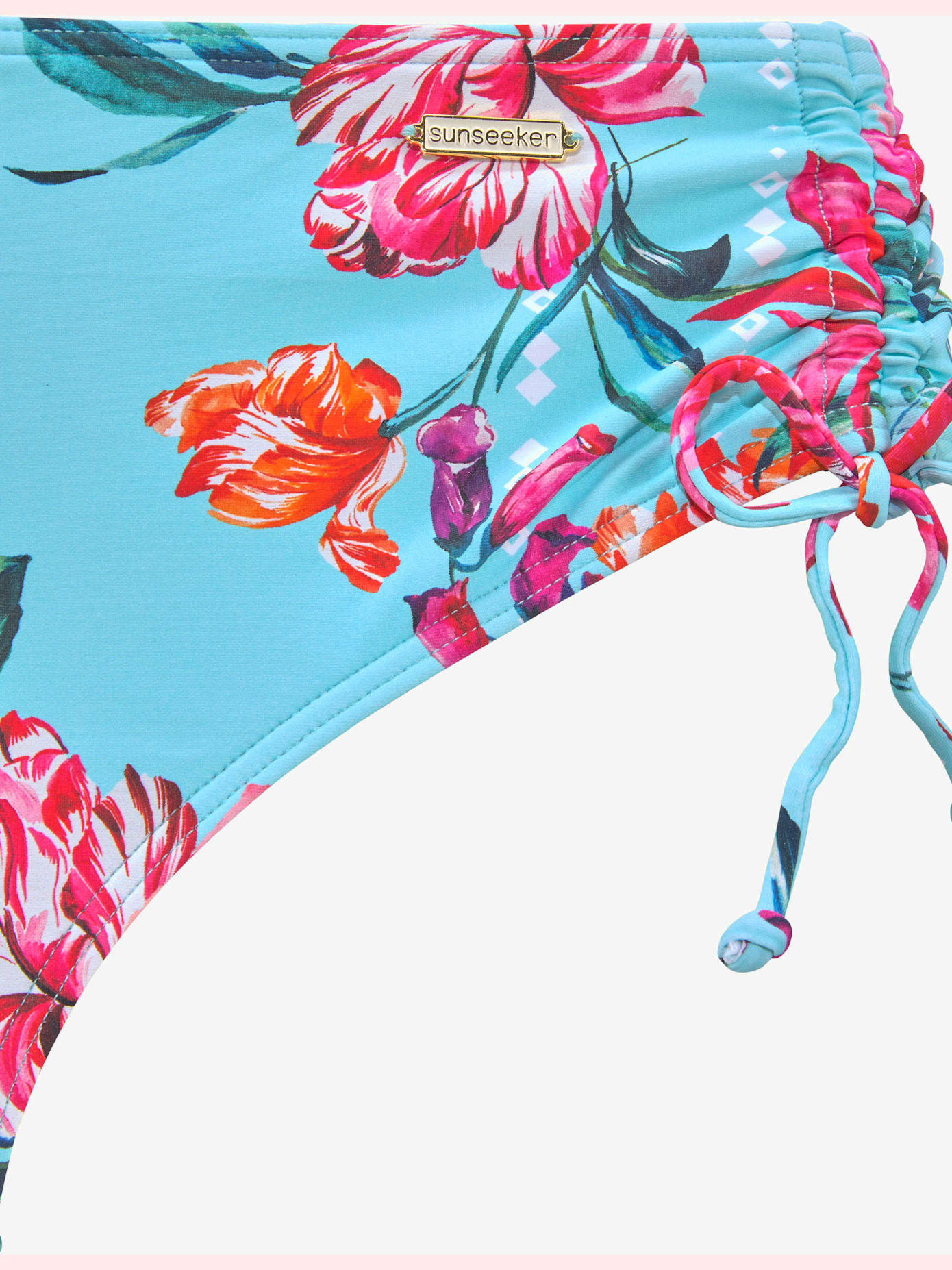 Bas de maillot de bain imprimé floral moderne