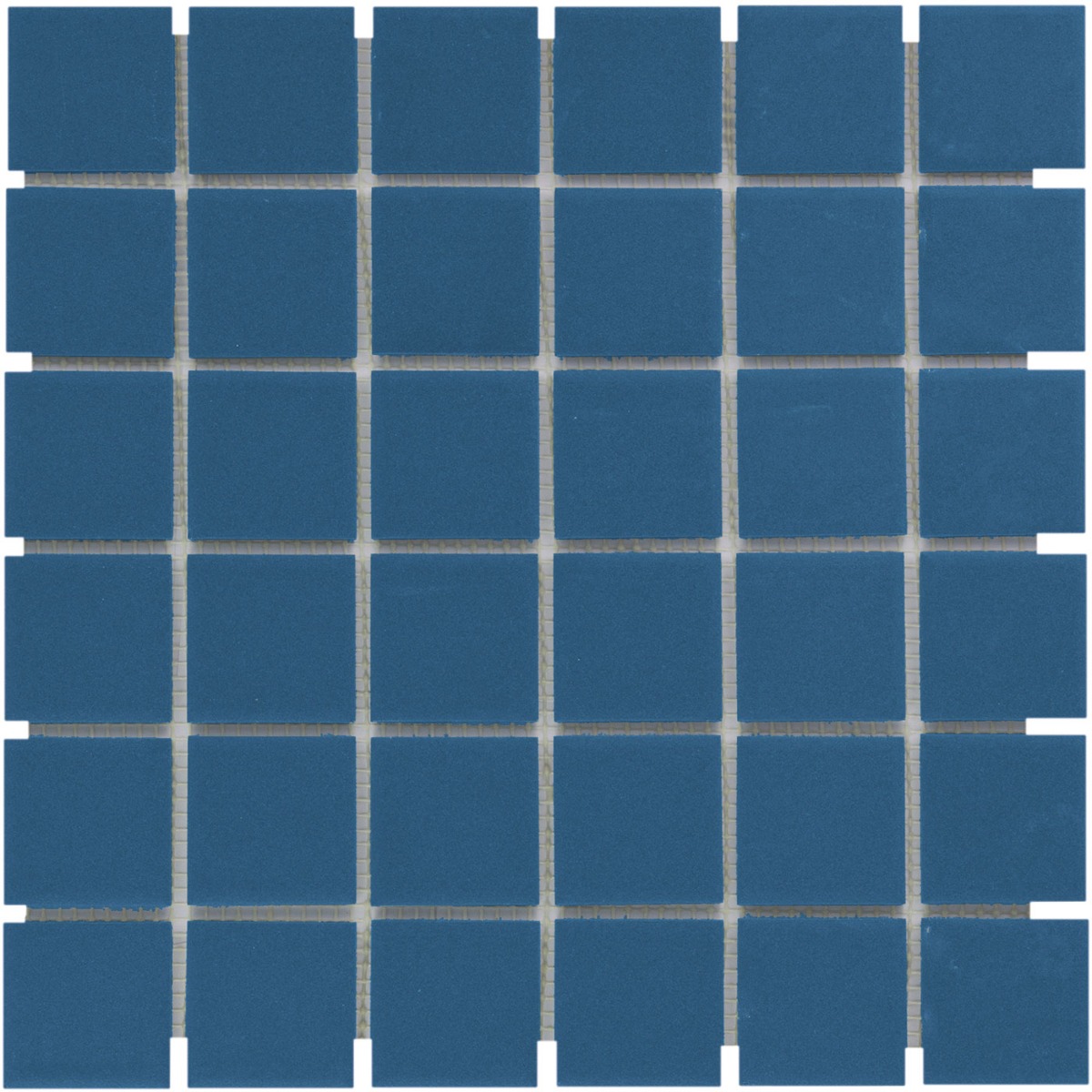 The Mosaic Factory London vierkante mozaïek tegels 5x5cm blauw