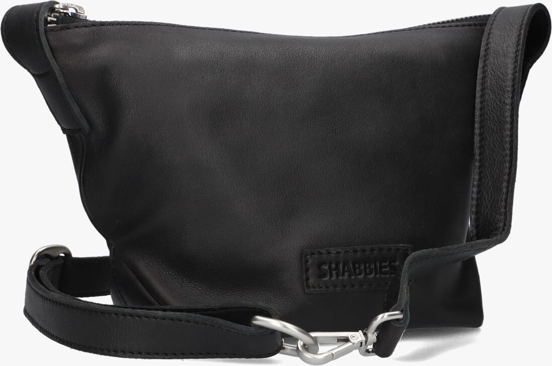 SHABBIES zwarte shabbies schoudertas esra