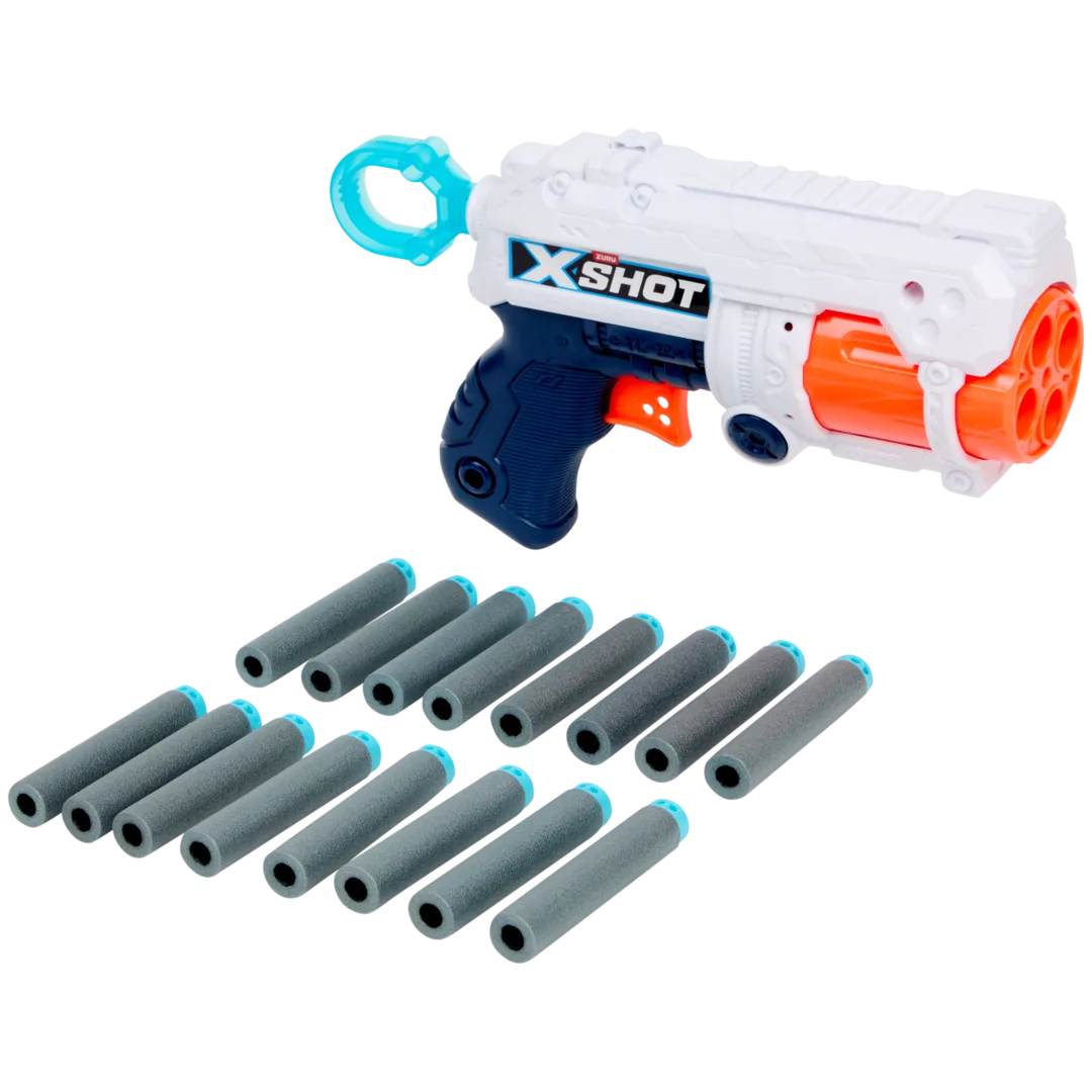 Zuru X-Shot dartpistool Fury 4 Met pijlen